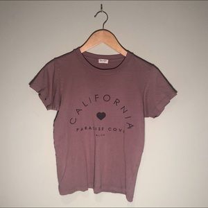 Brandy Melville Mauve California Shirt